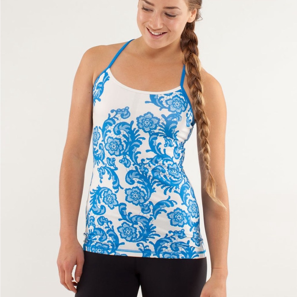 Lululemon Power Y Tank *Luon Light